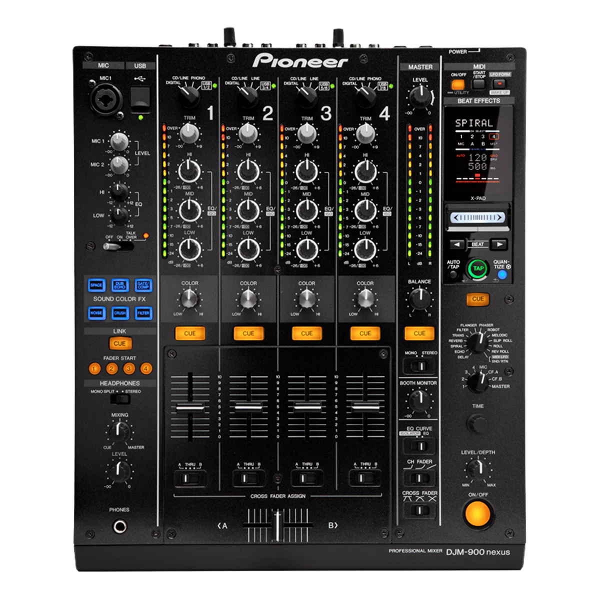 Pioneer DJM 900 Nexus 4-Channel Professional DJ Mixer